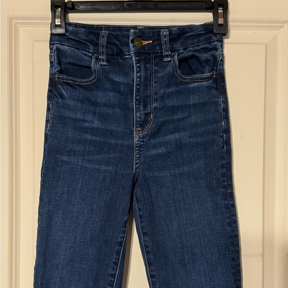 American Eagle Outfitters Dark Blue Skinny Jeans